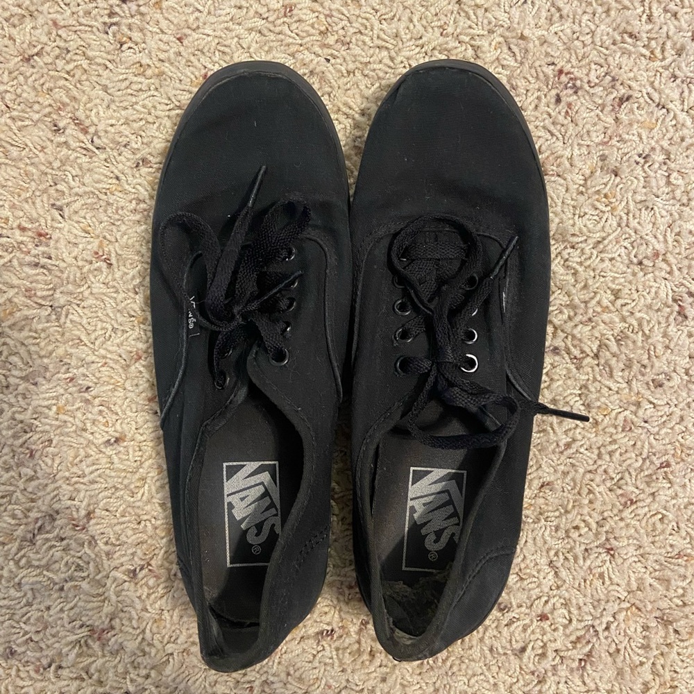 Black Vans